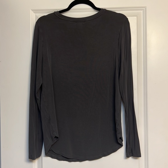 Old Navy Gray Long Sleeve Shirt - L - Picture 2 of 3